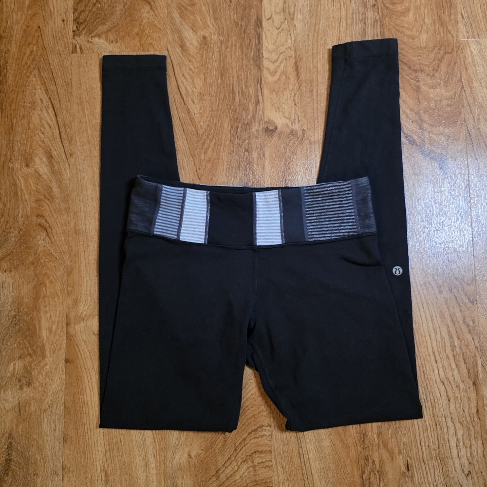 Lululemon Black Reversable Leggings